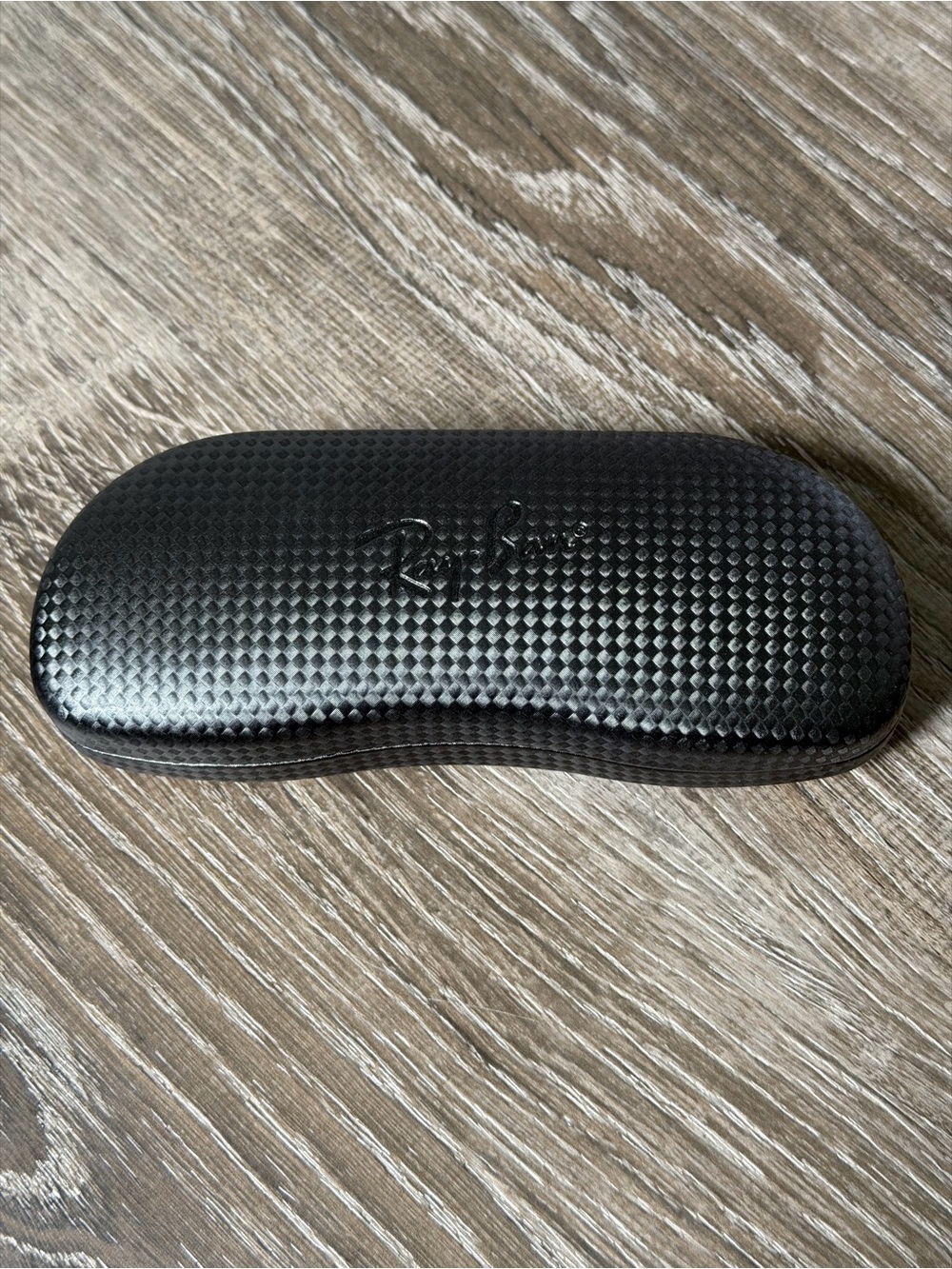 Ray-Ban Black Textured Eyewear Case